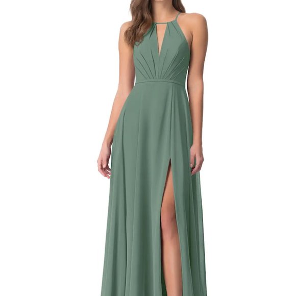 Azazie Dresses & Skirts - Azazie Evalleen Dress Eucalyptus